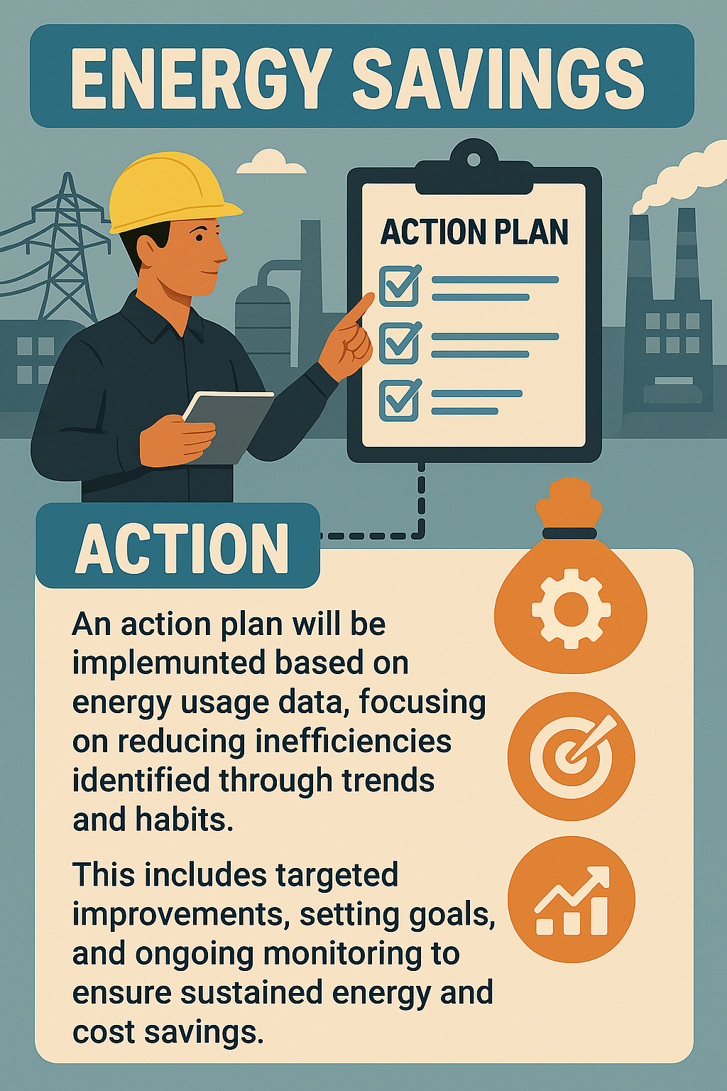 Energy management control panel with optimization controls